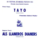 Als Llaneros Dianers Portada Asociación de San Jorge