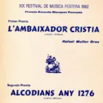 L'Ambaixador Cristià Portada Asociación de San Jorge