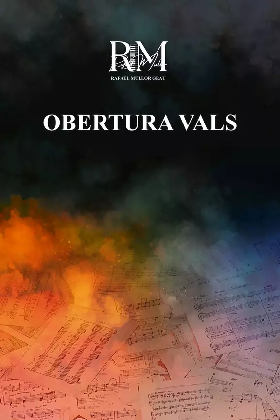 Obertura Vals Portada Partitura